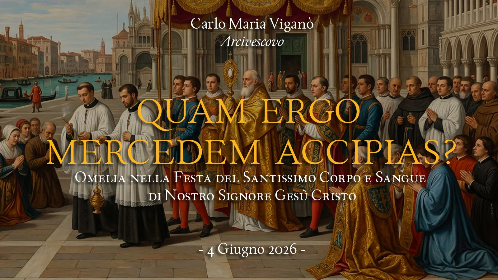 Quam ergo mercedem accipias?