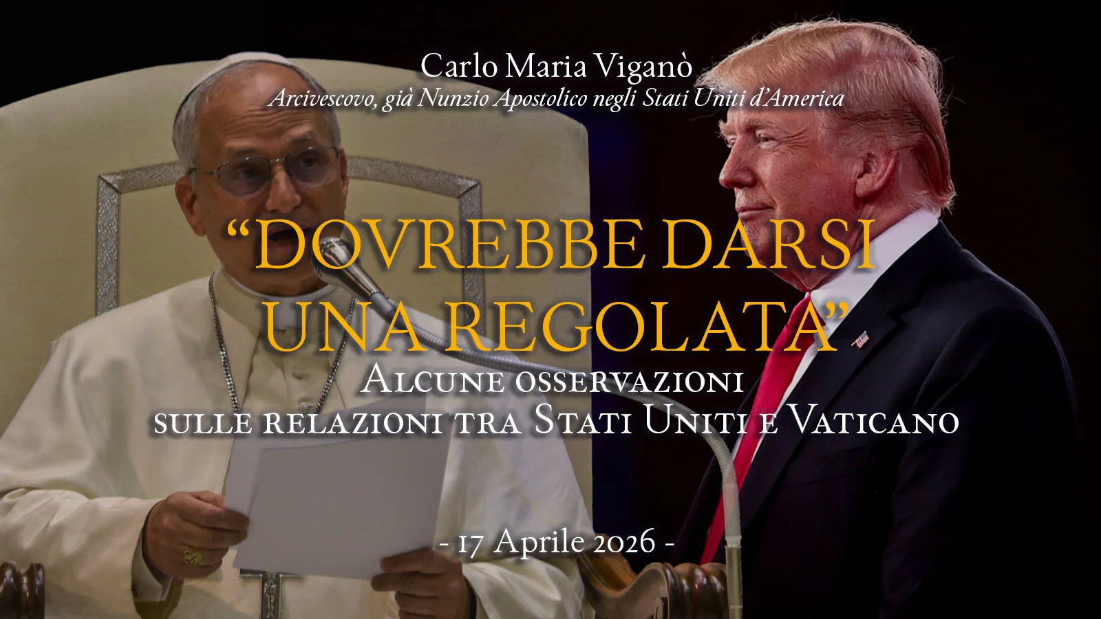 Dovrebbe darsi una regolata