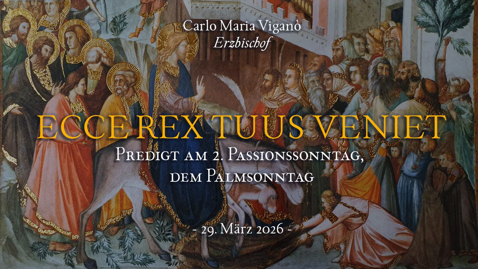Ecce Rex tuus veniet