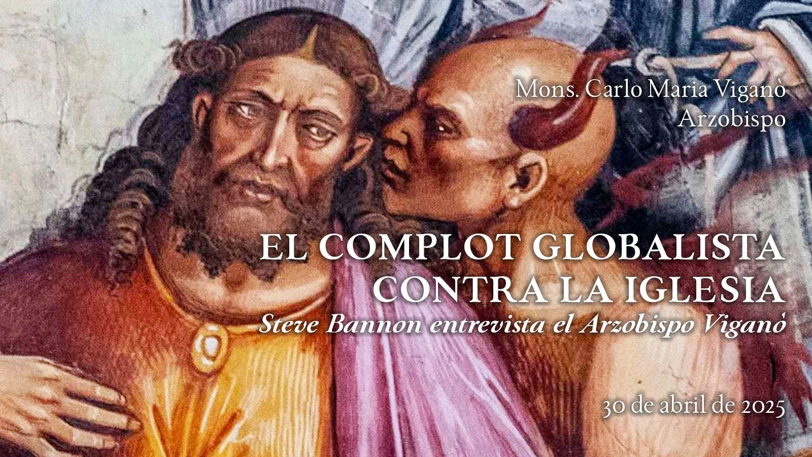 El complot globalista contra la Iglesia