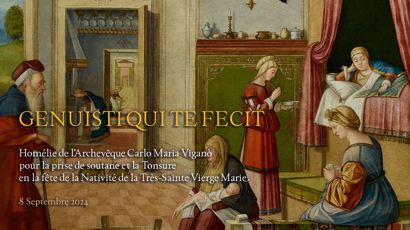 Genuisti qui te fecit