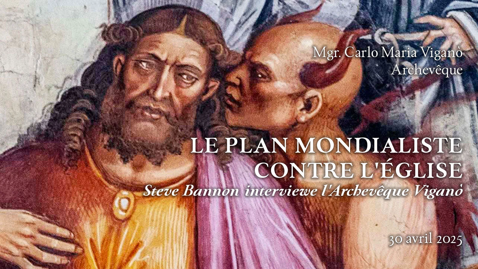 Le plan mondialiste contre l'Église