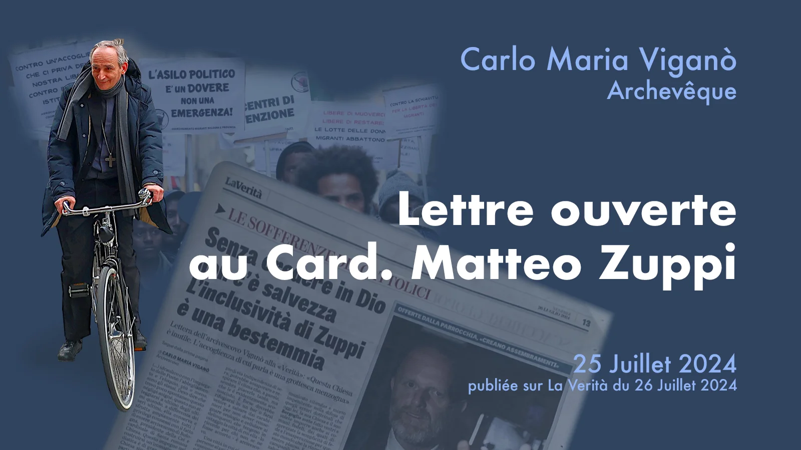 Lettre ouverte au “Cardinal” Zuppi