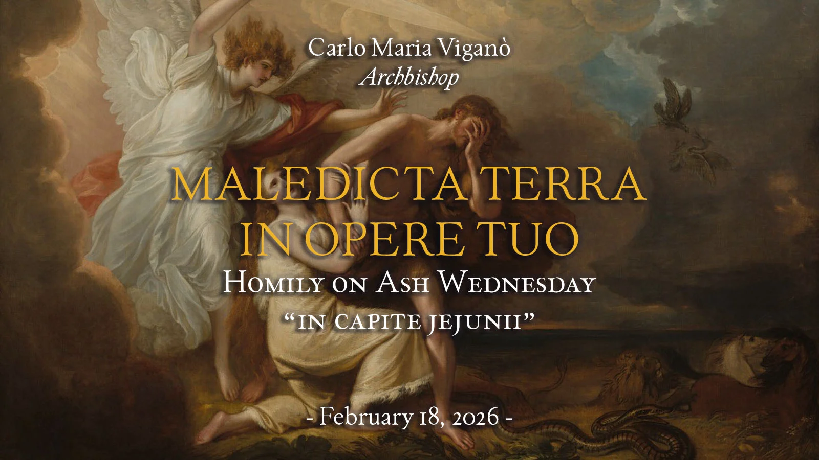 Maledicta terra in opere tuo