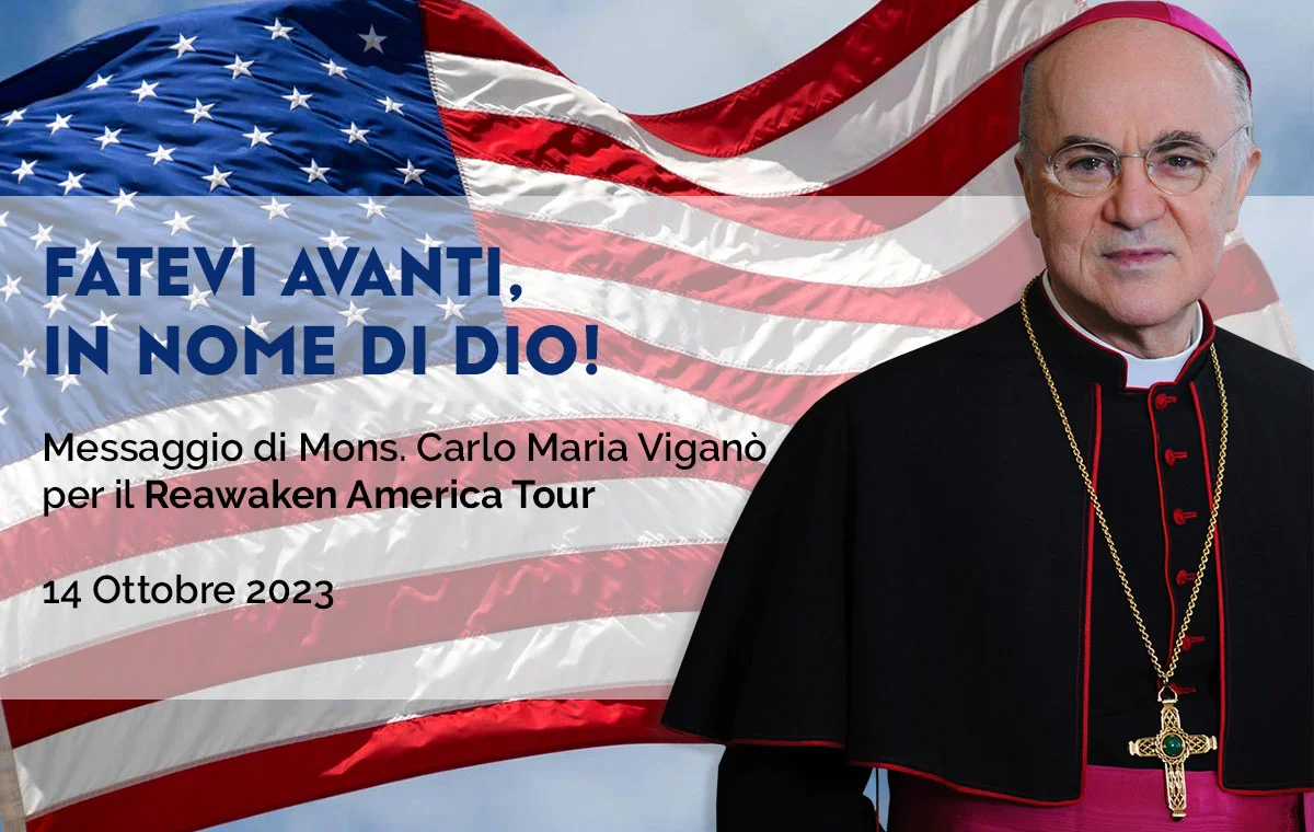 Messaggio per il “Reawaken America Tour”