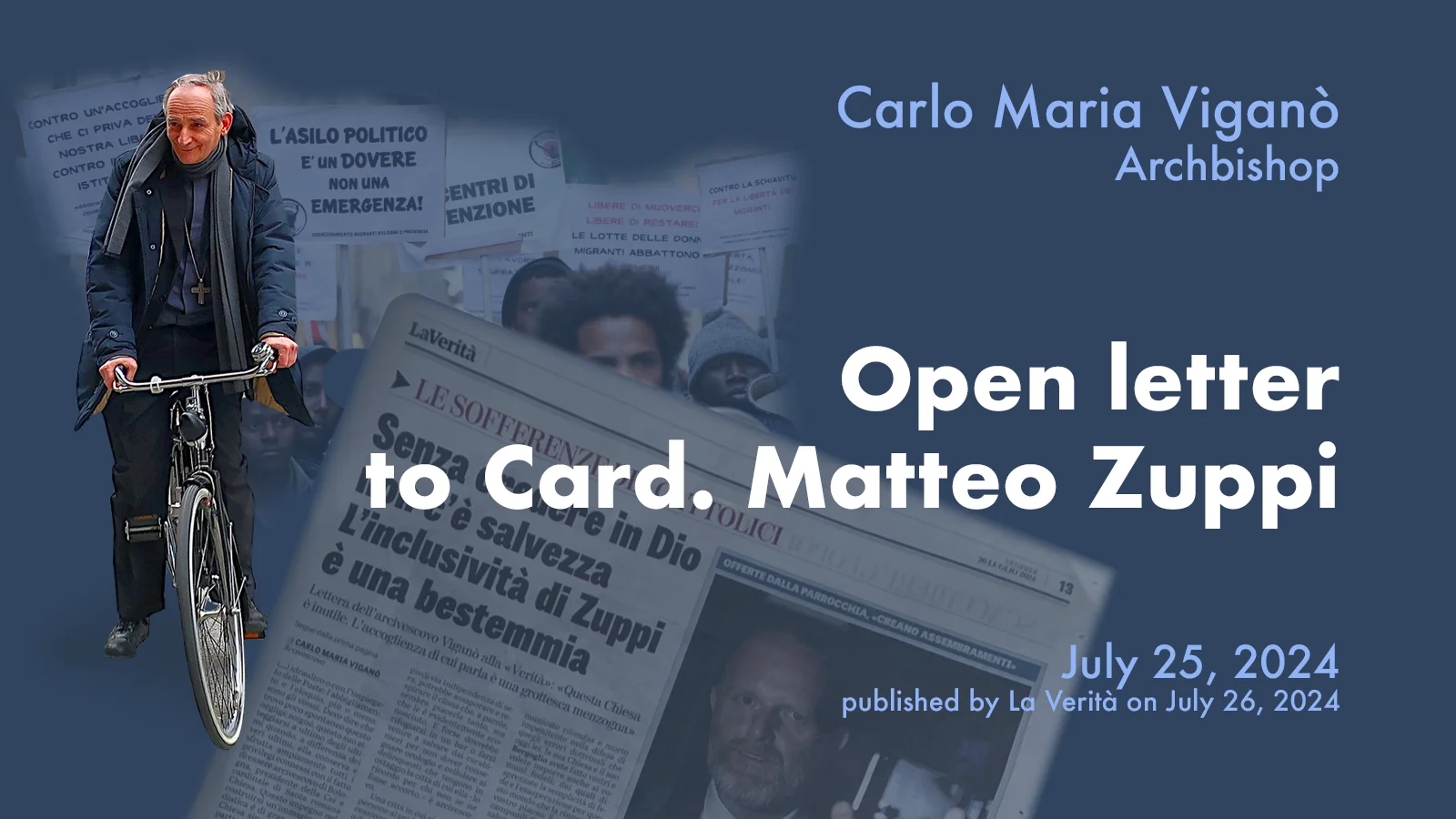 Open letter to “Cardinal” Zuppi