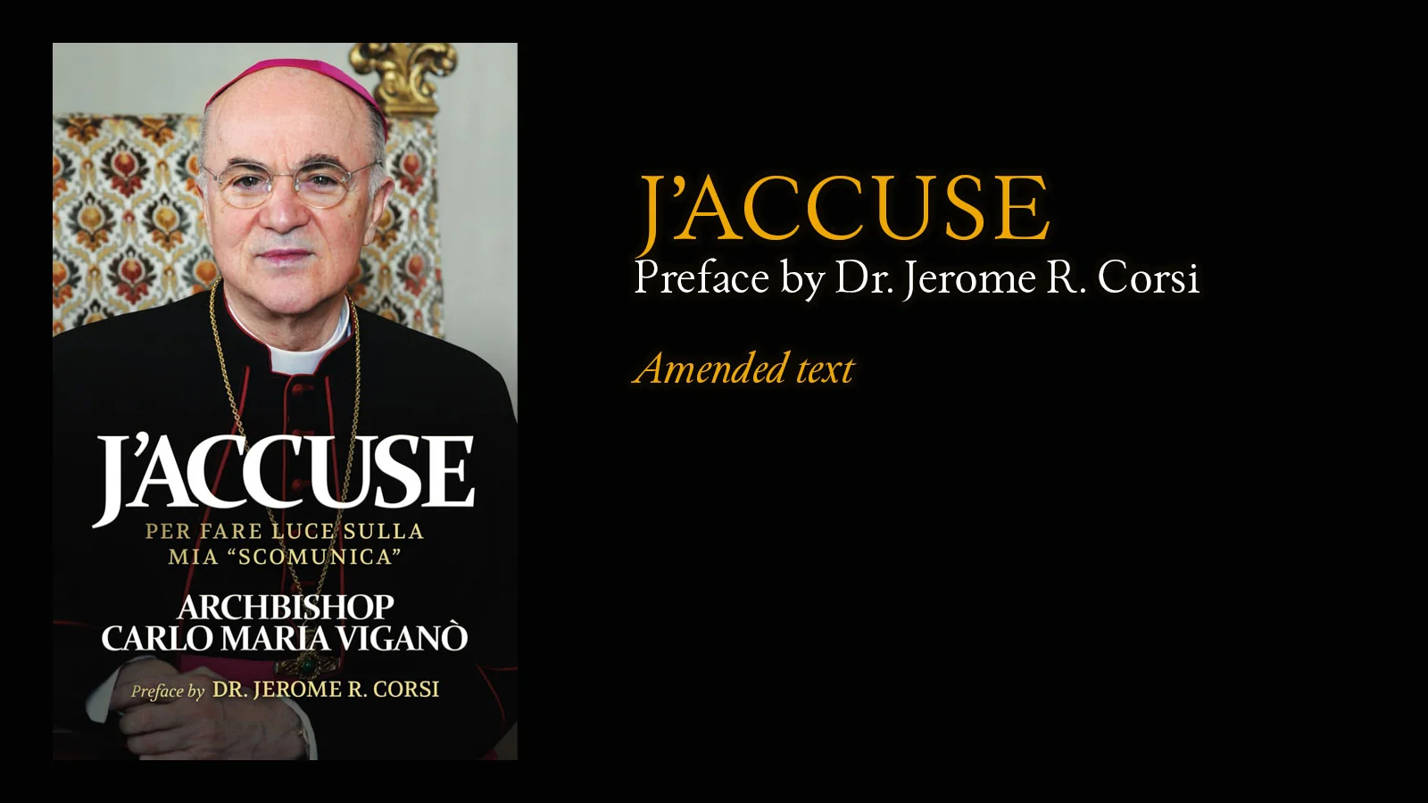 Preface to "J'accuse"