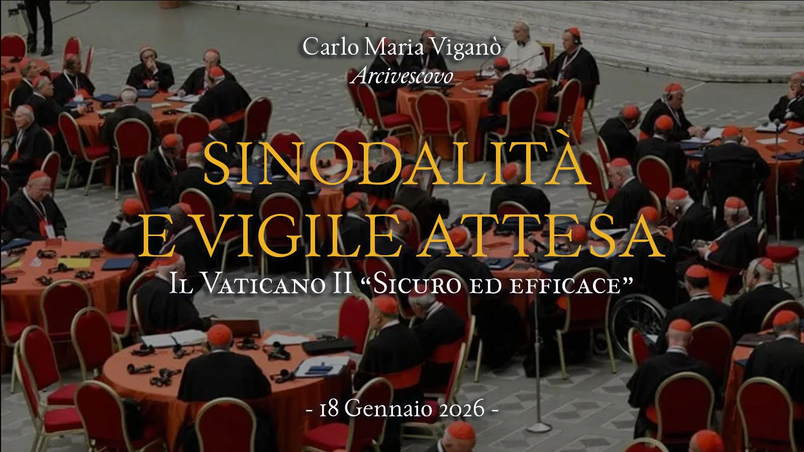 Sinodalità e vigile attesa