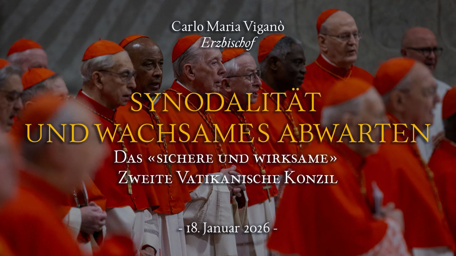 Synodalität und Wachsames Abwarten