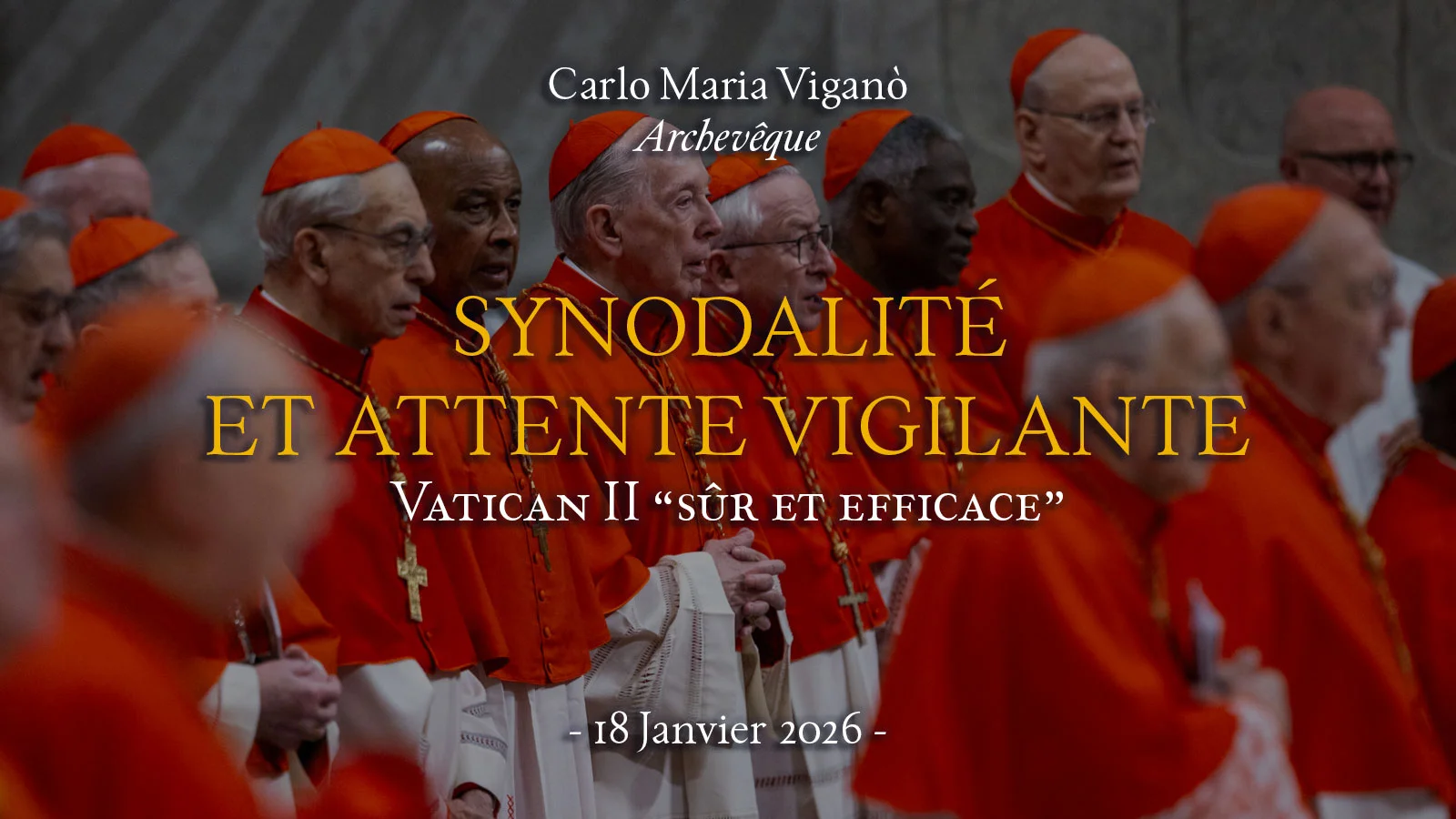 Synodalité et attente vigilante