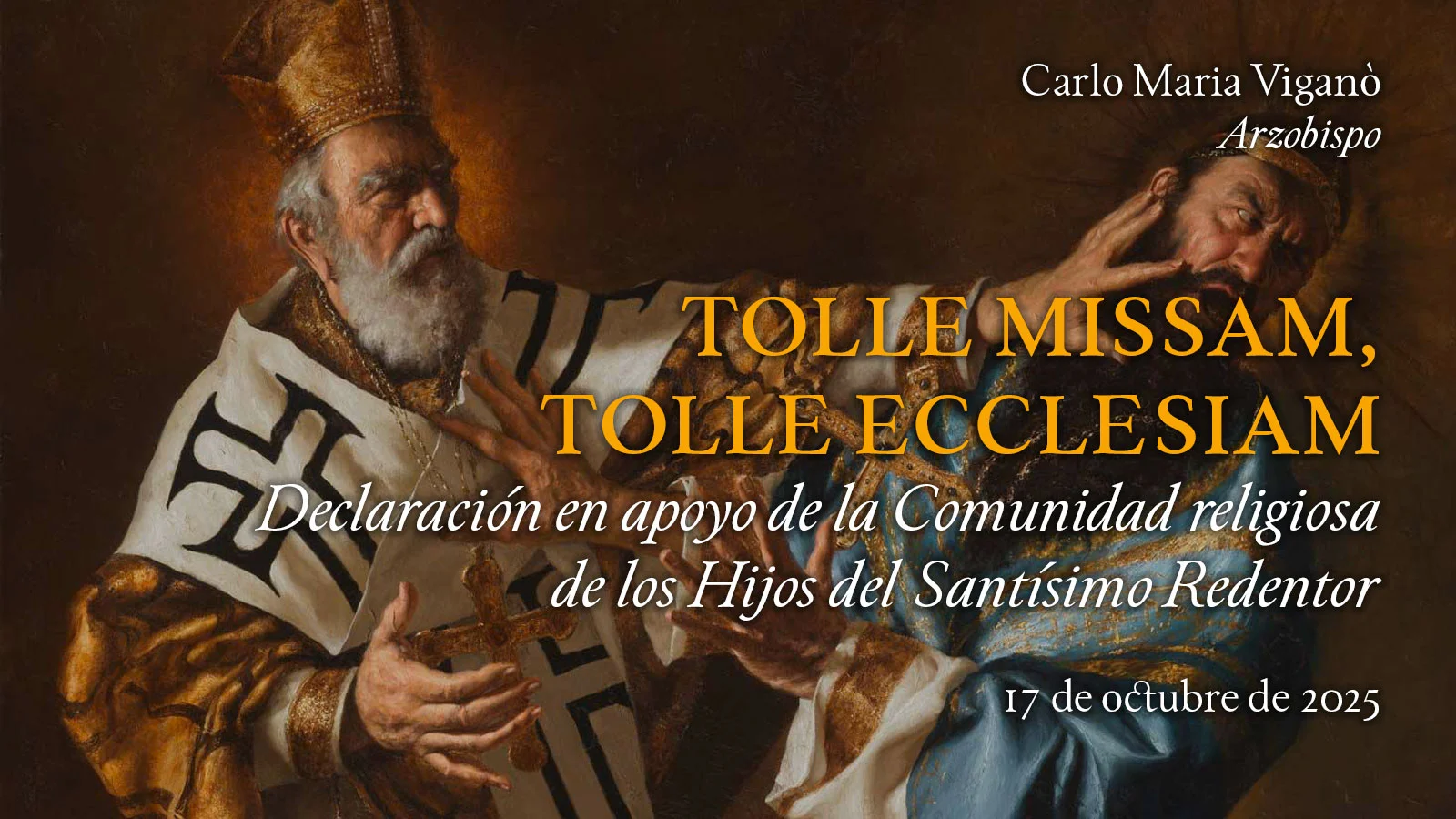 Tolle Missam, tolle Ecclesiam